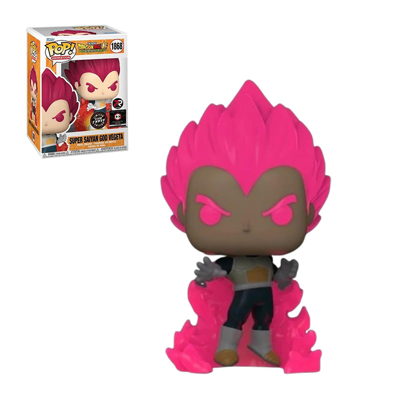 Funko Pop Super Saiyan God Vegeta Chase #1868 Glow