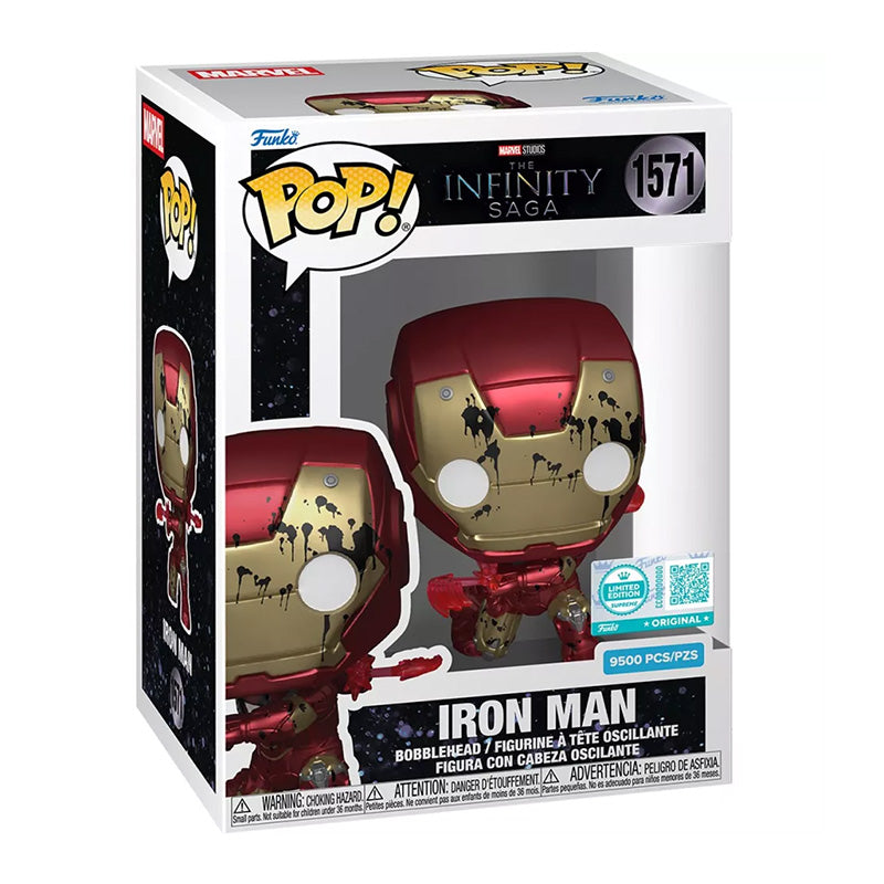 Funko Pop! The Infinity Saga Iron Man Limited Edition #1571 w/ Protector