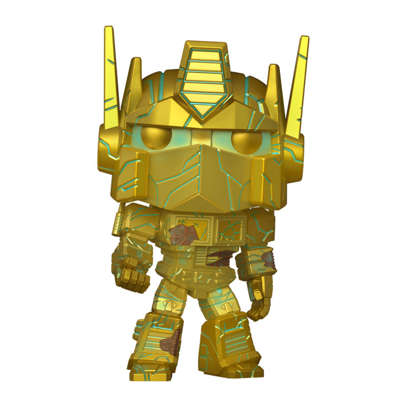 Funko Pop! Transformers Optimus Prime Gold Limited Edition #172 w/ Protector