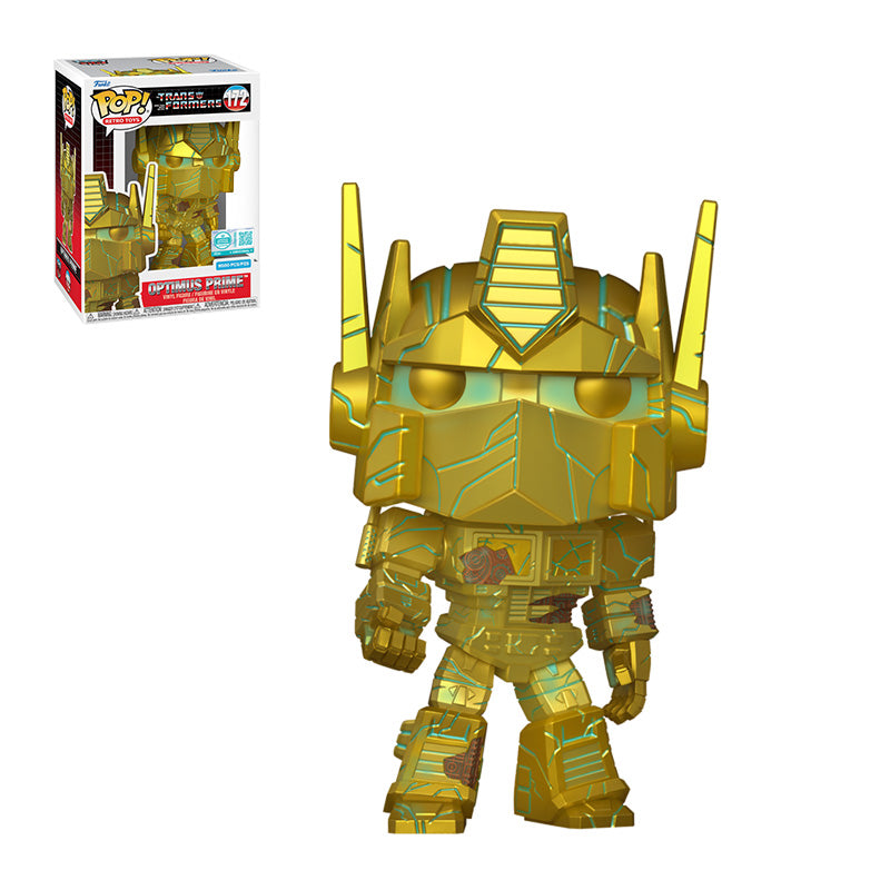 Funko Pop! Transformers Optimus Prime Gold Limited Edition #172 w/ Protector