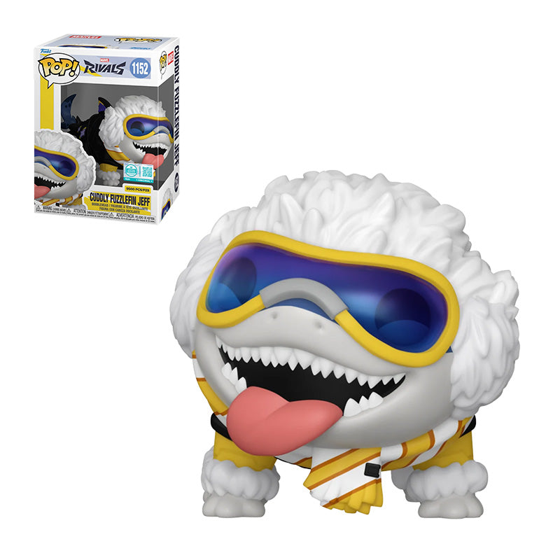 Funko Pop Vinyl Marvel Rivals - Cuddly Fuzzlefin Jeff (Limited Edition) #1152
