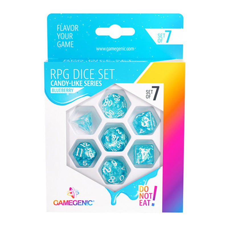 Gamegenic Candy-like Series Blueberry RPG Dice Set (7pcs)