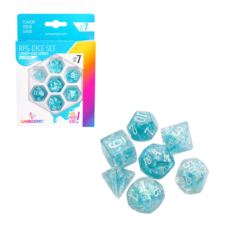 Gamegenic Candy-like Series Blueberry RPG Dice Set (7pcs)
