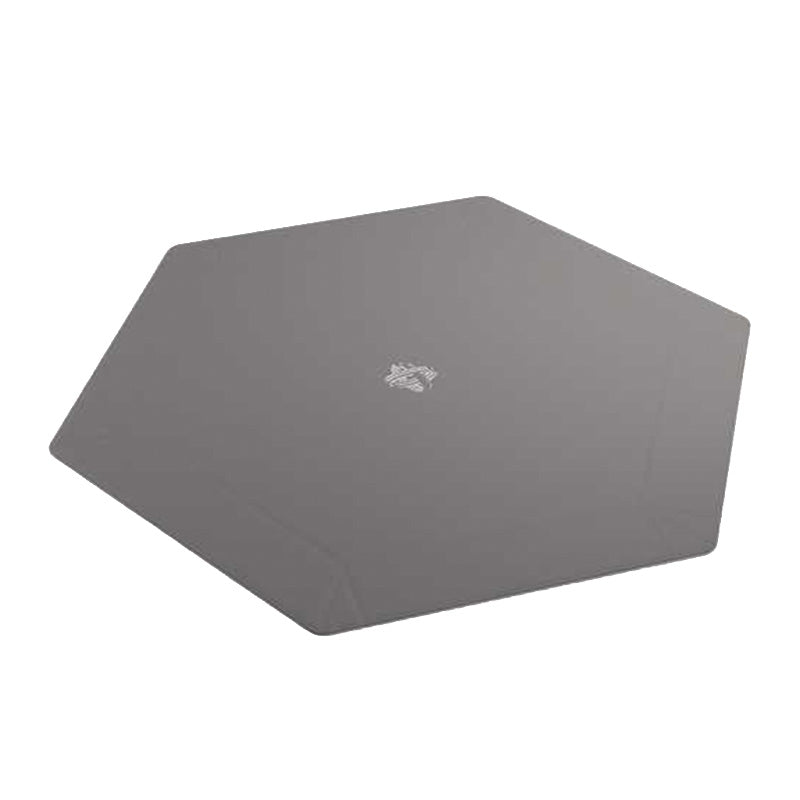 Gamegenic Magnetic Dice Tray Hexagonal Black/Gray