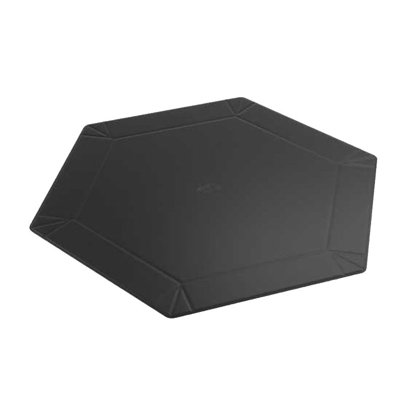 Gamegenic Magnetic Dice Tray Hexagonal Black/Gray