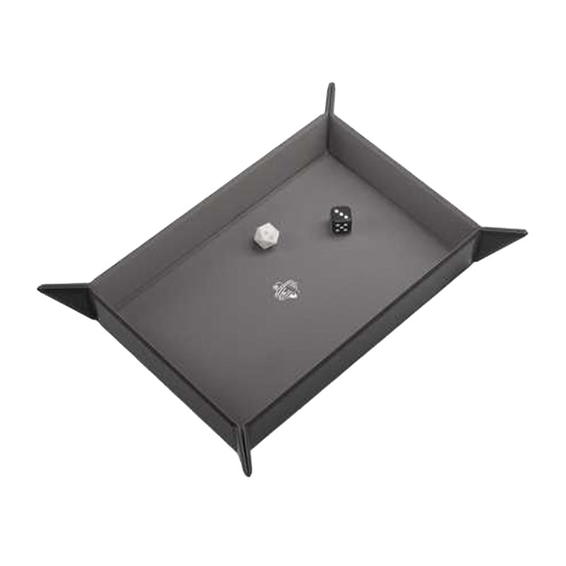 Gamegenic Magnetic Dice Tray Rectangular Black/Gray