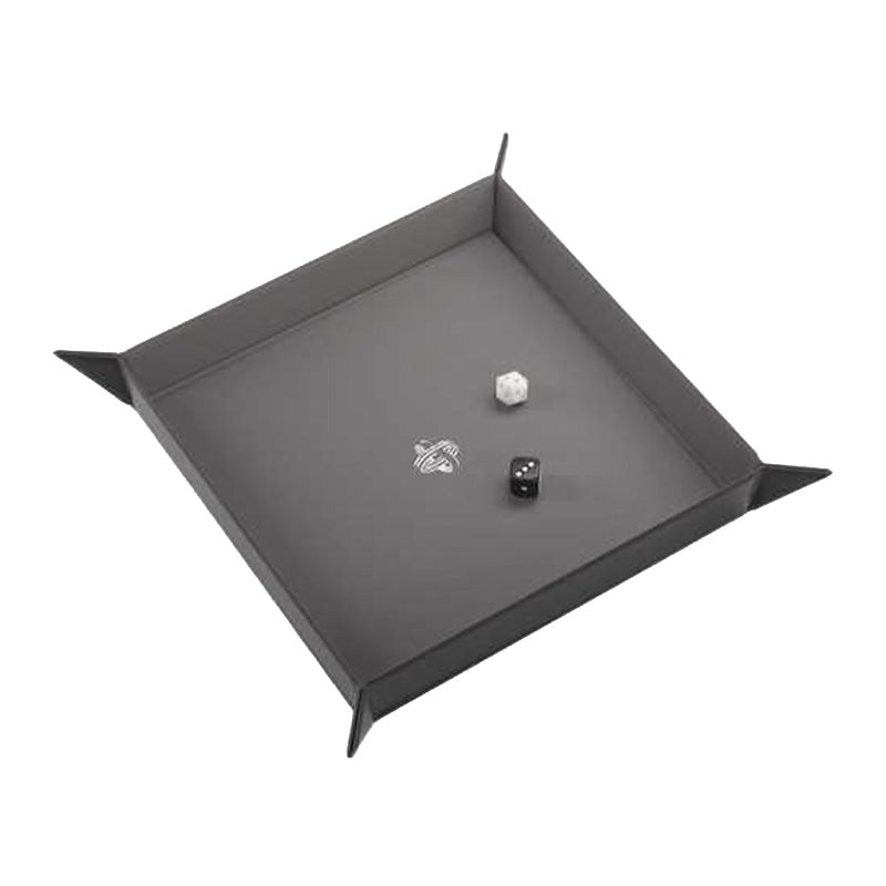 Gamegenic Magnetic Dice Tray Square Black/Gray