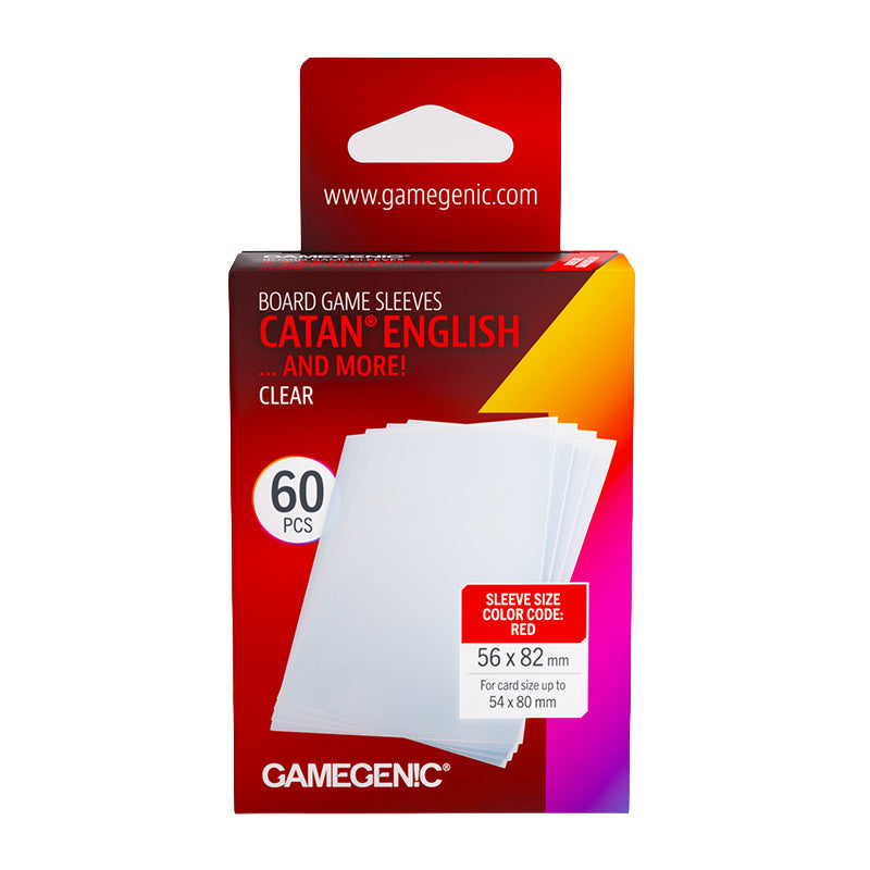 Gamegenic Prime Board Game Sleeves Catan English 56mm x 82mm 50pc