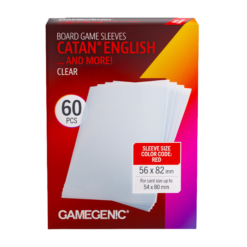 Gamegenic Prime Board Game Sleeves Catan English 56mm x 82mm 50pc