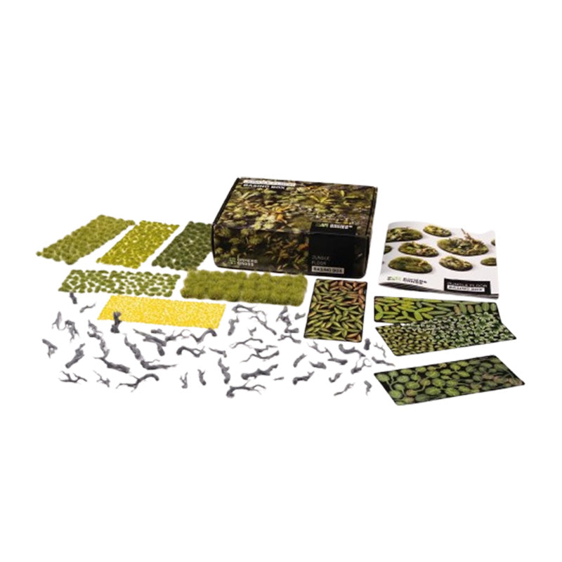 Gamers Grass Jungle Floor Basing Box