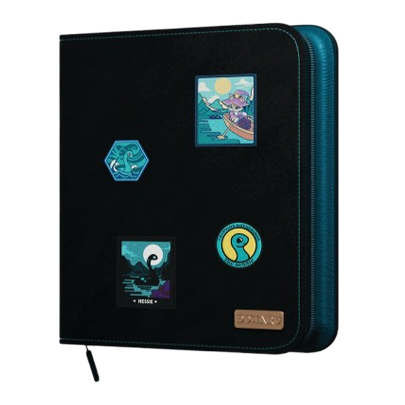 Gatherers Tavern Cryptids Collection 12 Pocket Binder Turquoise Loch