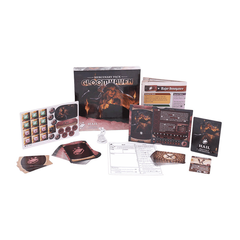 Gloomhaven Mercenary Pack - Hail, Irritable Enchanter