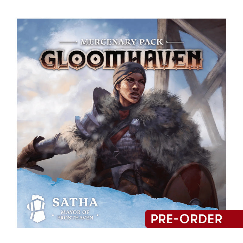 Gloomhaven Mercenary Pack - Satha, Mayor of Frosthaven