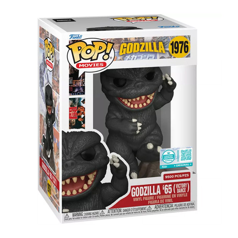 Godzilla '65 Victory Dance Limited Edition #1976 w/ protector Funko Pop! Vinyl