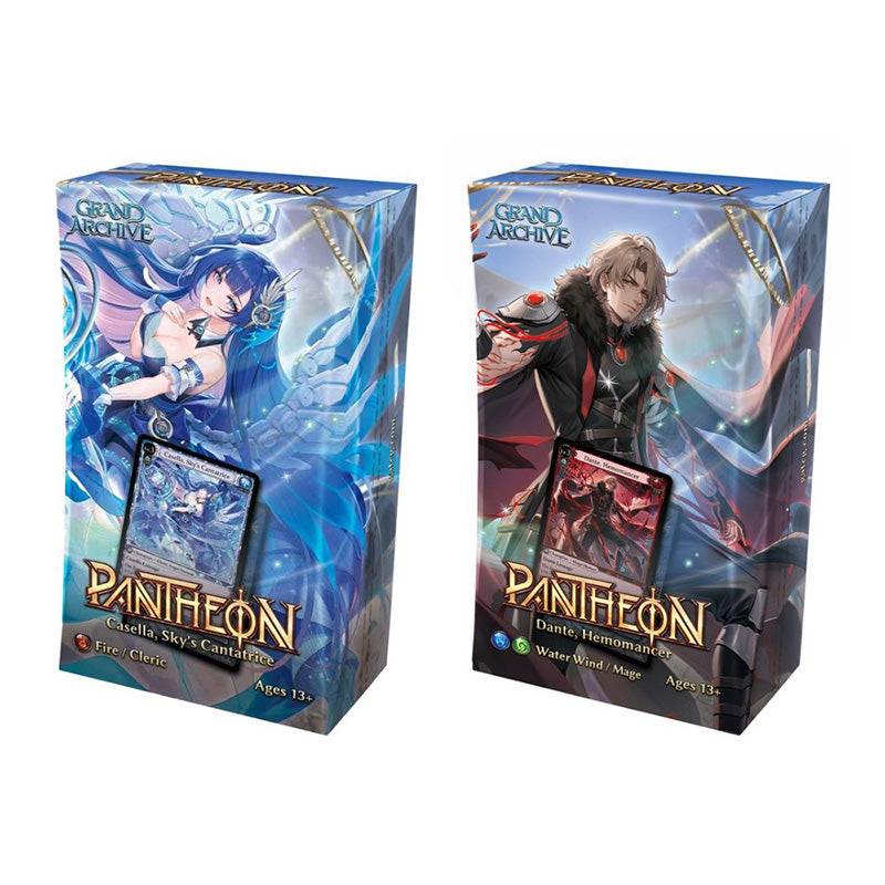 Grand Archive TCG .asphodel/cantabile Pantheon Decks (Pair)