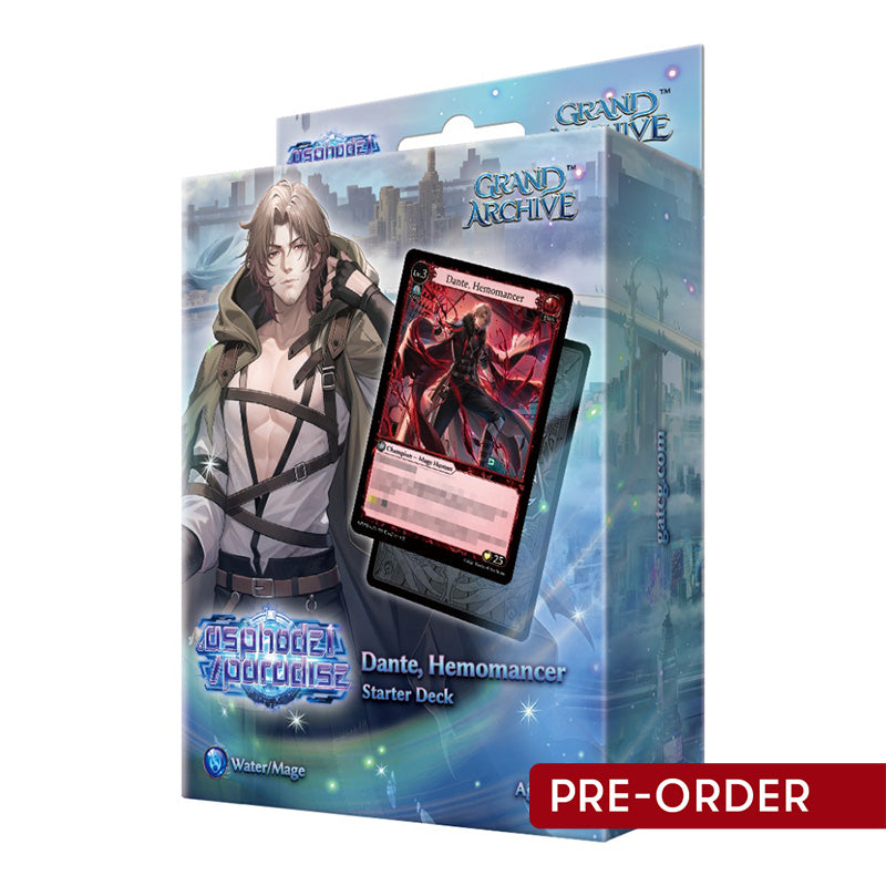 Grand Archive TCG .asphodel/paradise Starter Deck Dante Hemomancer