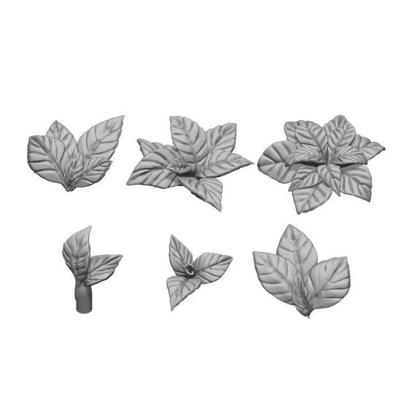 Green Stuff World 3D Printed Set - Large Leaves