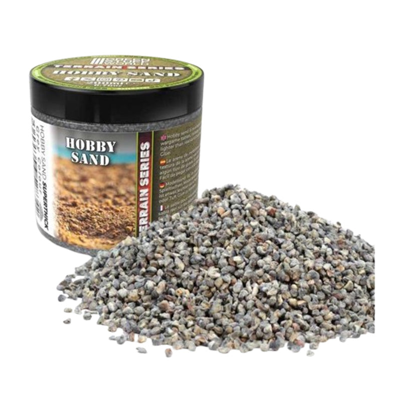 Green Stuff World Extra Thick Hobby Sand - Dark Grey 200ml