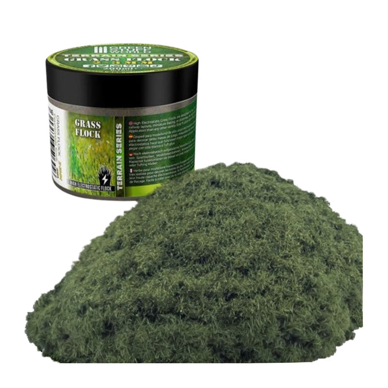 Green Stuff World Flock 2-3mm 200ml - Countryside Scrub