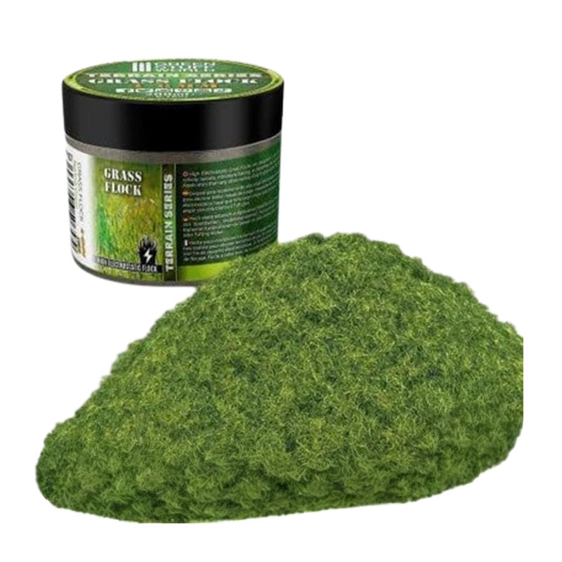 Green Stuff World Flock 4-6mm 200ml - Spring Grass