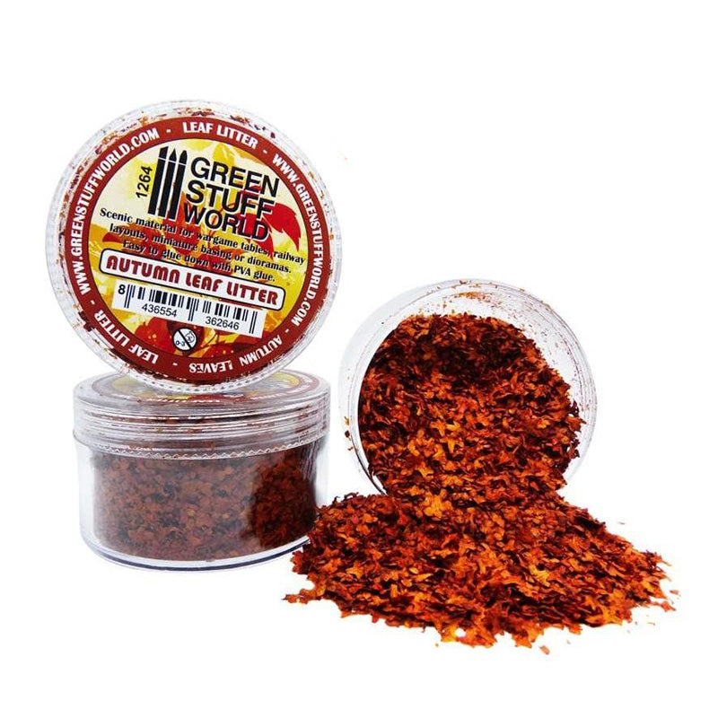 Green Stuff World Leaf Litter - Autumn Orange