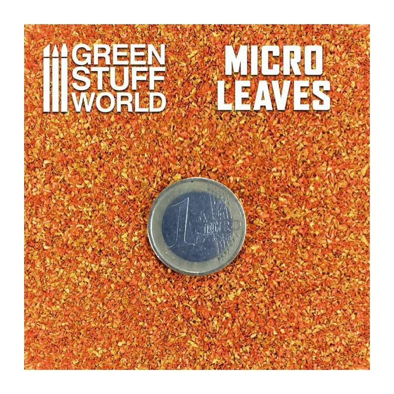 Green Stuff World Micro Leaves - Orange Mix