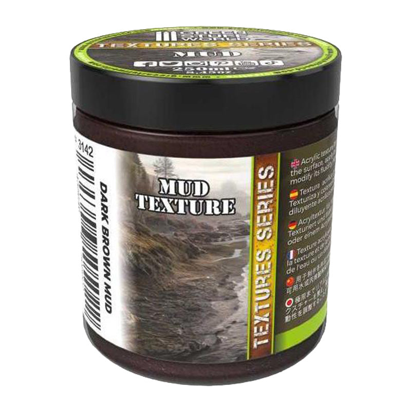 Green Stuff World Mud Textures - Dark Brown 250ml