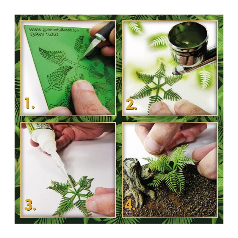 Green Stuff World Paper Plants - Fern
