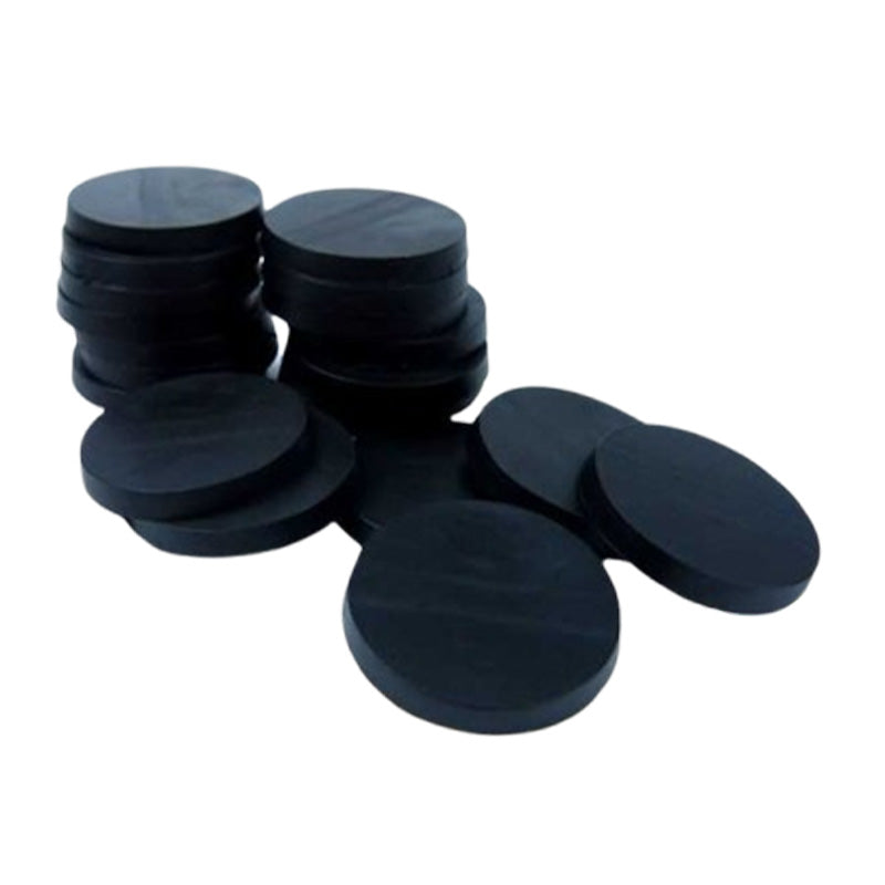 Green Stuff World Plastic Bases - Round 25mm Black