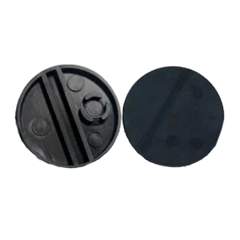 Green Stuff World Plastic Bases - Round 25mm Black