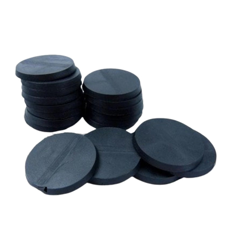 Green Stuff World Plastic Bases - Round 32mm Black