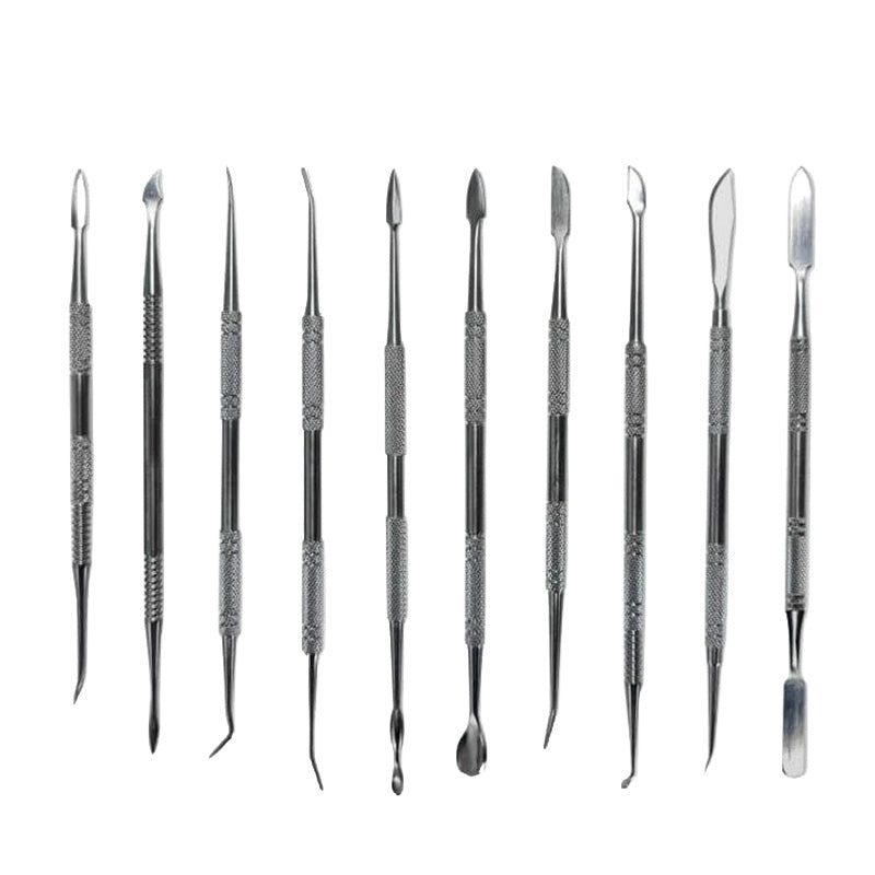 Green Stuff World Professional Sculpting Tools with Case (10 Pieces)
