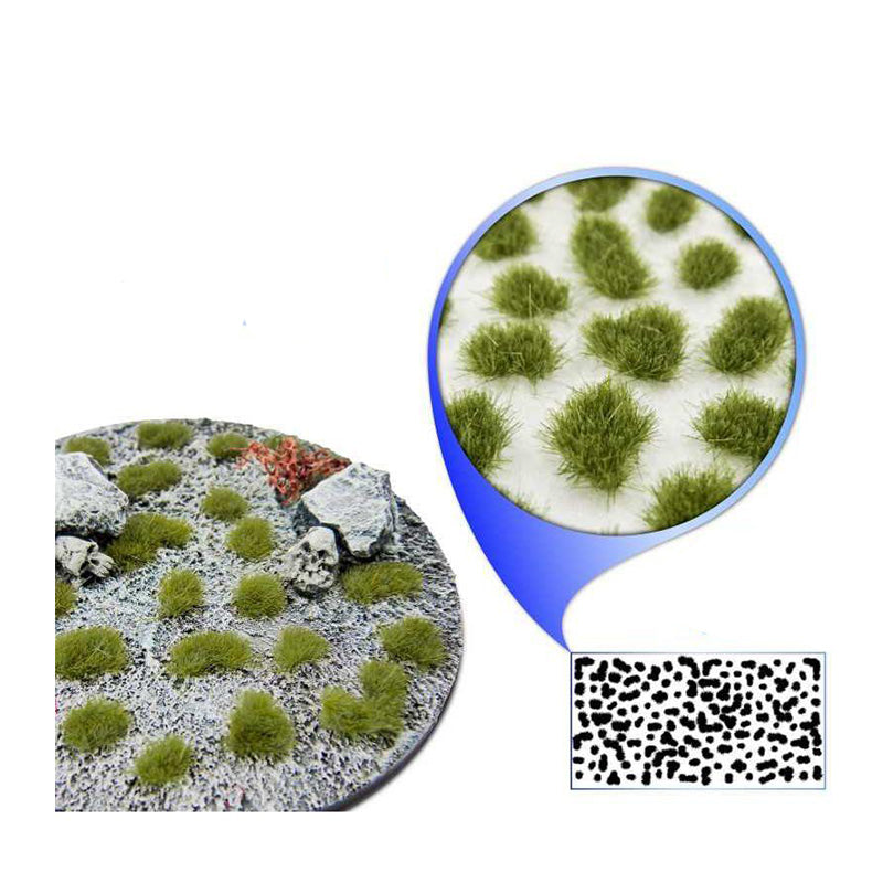 Green Stuff World Static Grass Tufts 2mm - Dry Green