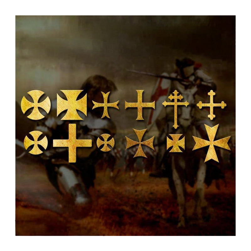 Green Stuff World Templar Cross Symbols