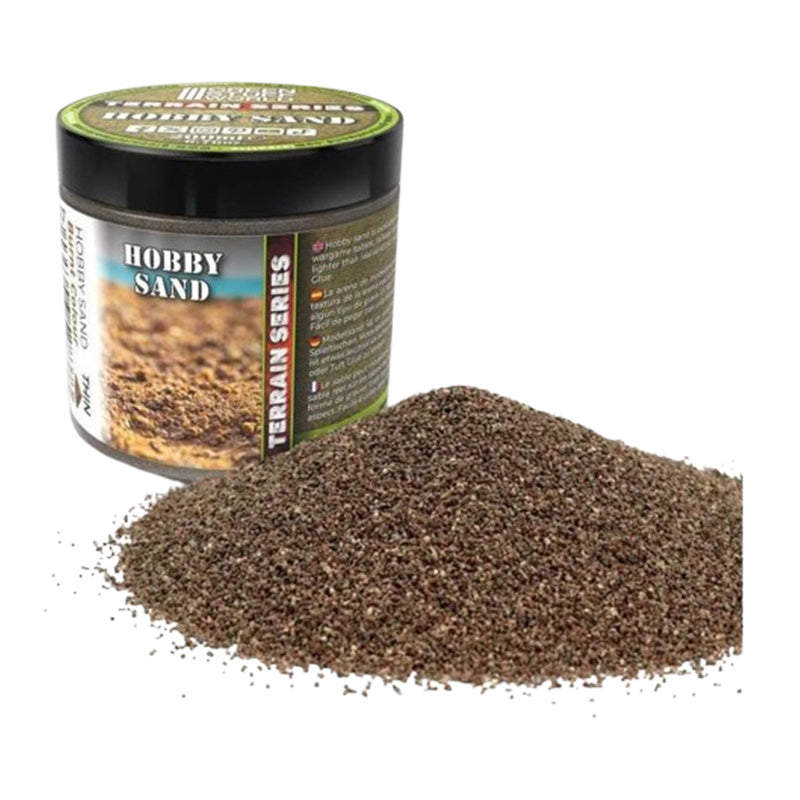 Green Stuff World Thin Hobby Sand - Burnt Brown 200ml