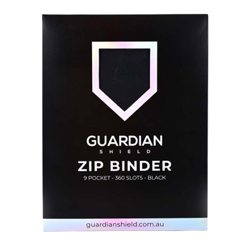 GUARDIAN SHIELD 9 Pocket Binder Black