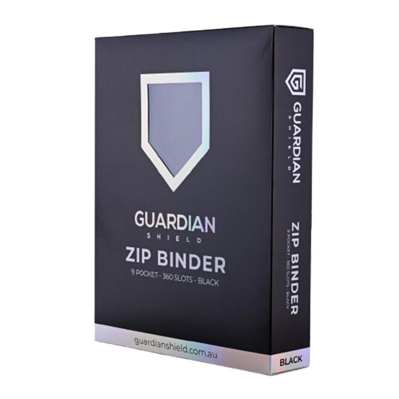 GUARDIAN SHIELD 9 Pocket Binder Black