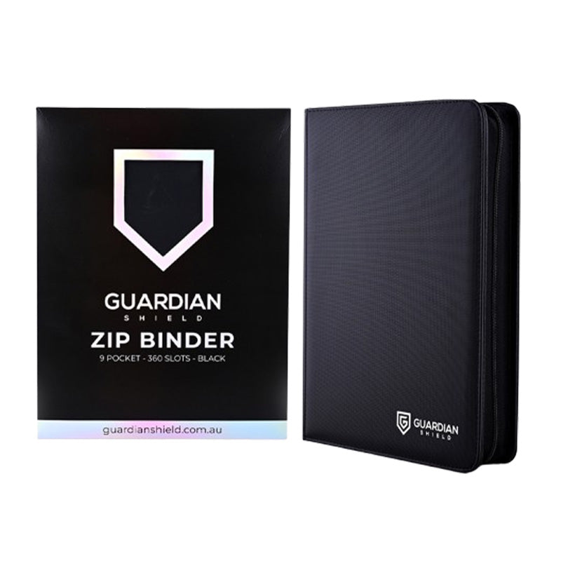 GUARDIAN SHIELD 9 Pocket Binder Black