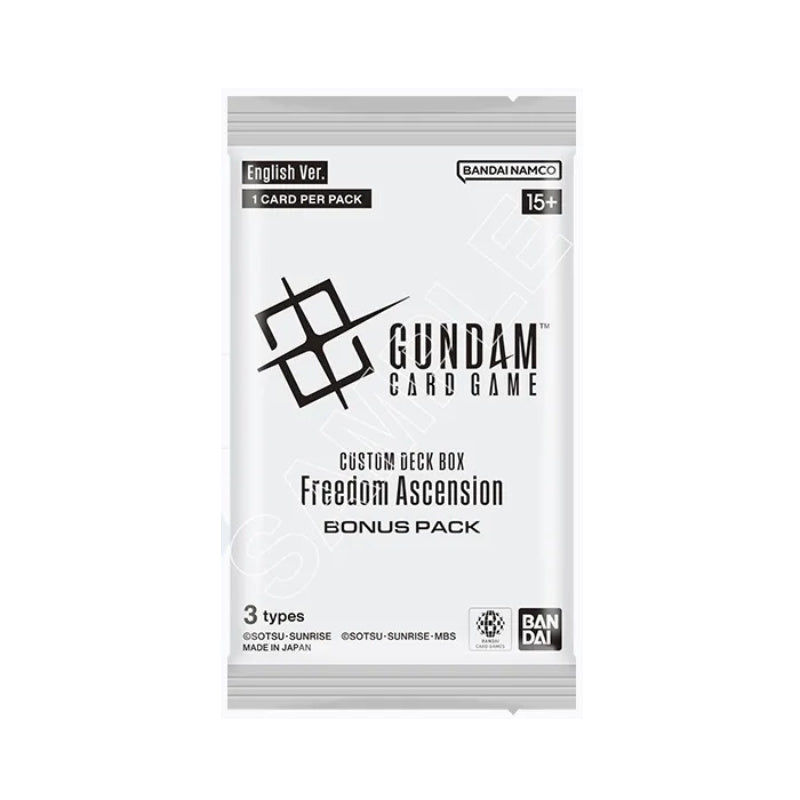Gundam Card Game Freedom Ascension SC01 Deck Build Set