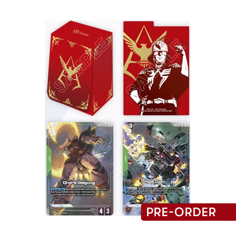 Gundam Card Game Official Card Case Set 2