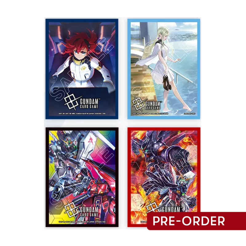Gundam Card Game Official Sleeves Set 2 (Set of 4)