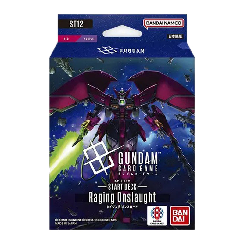 Gundam Card Game Raging Onslaught ST12 Starter Deck