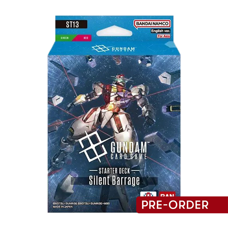 Gundam Card Game Silent Barrage ST13 Starter Deck