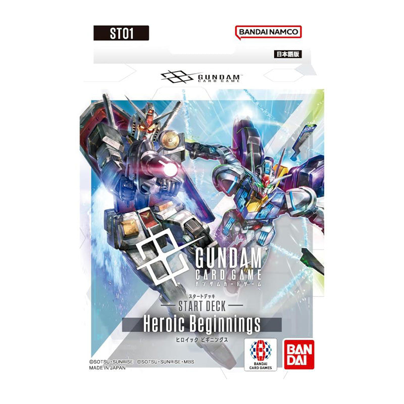 Gundam Card Game Starter Deck Heroic Beginnings ST01 Japanese