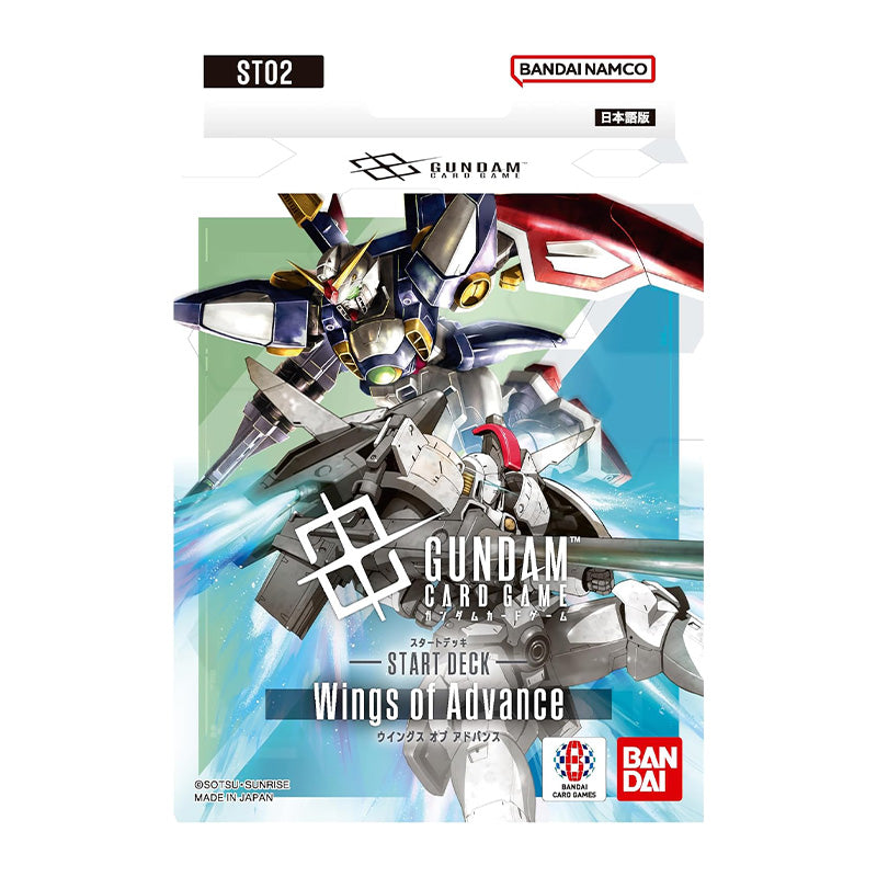Gundam Card Game Starter Deck Wings of Advance ST02 Japanese