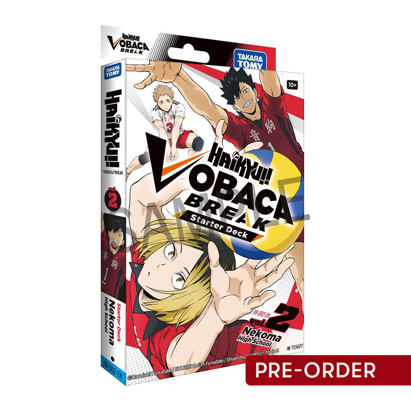 HAIKYU !! VOBACA BREAK Nekoma High School Starter Deck HV-D02