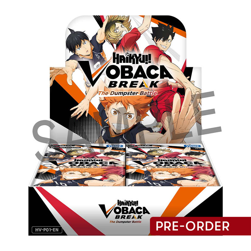 HAIKYU !! VOBACA BREAK The Dumpster Battle Vol.1 Booster Box HV-P01
