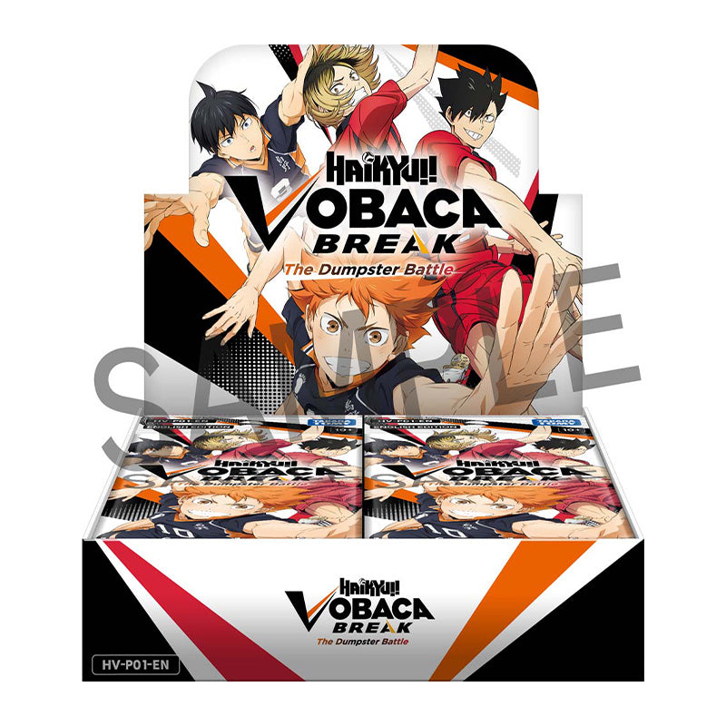 HAIKYU !! VOBACA BREAK The Dumpster Battle Vol.1 Booster Box HV-P01