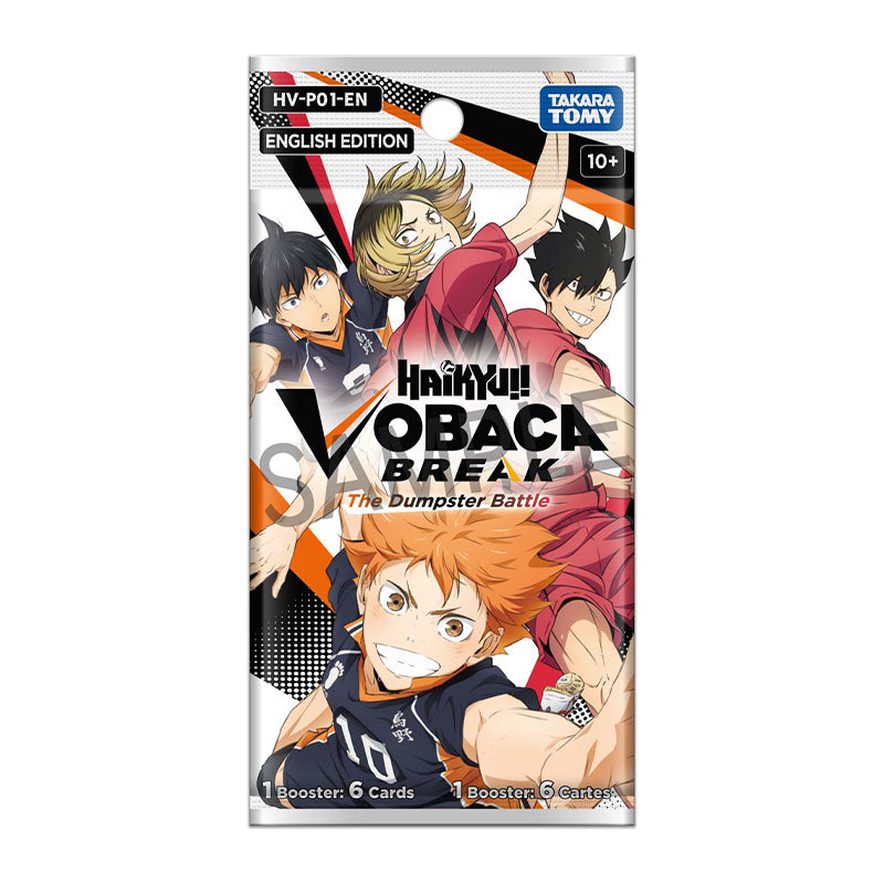 HAIKYU !! VOBACA BREAK The Dumpster Battle Vol.1 Booster Box HV-P01