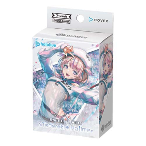 hololive OFFICIAL CARD GAME hSD05e Todoroki Hajime Start Deck White